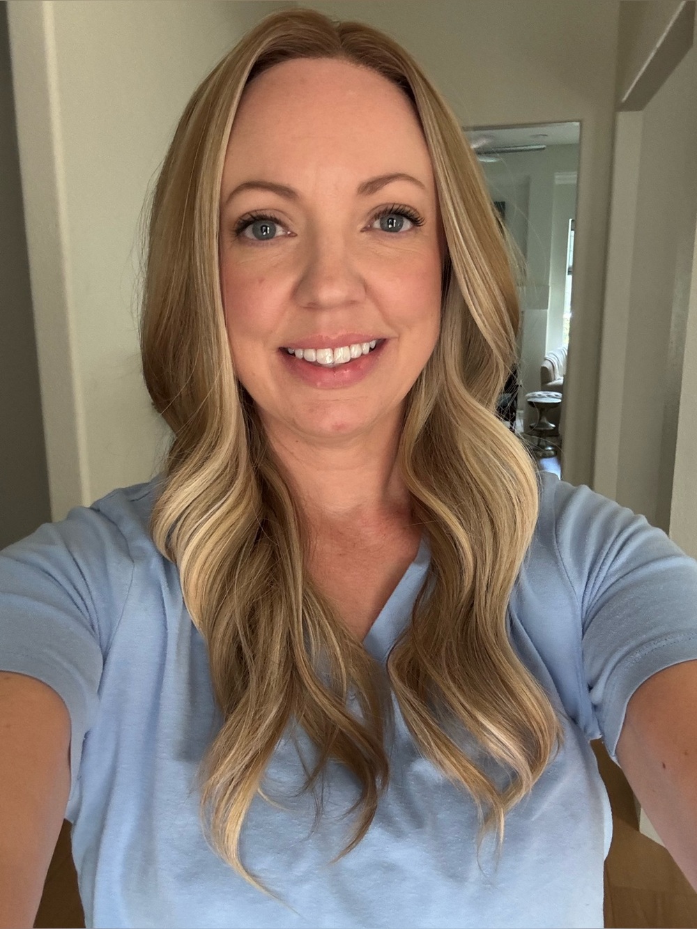 Take on Me by CHC – Long Synthetic Wig with Natural Blonde Highlights